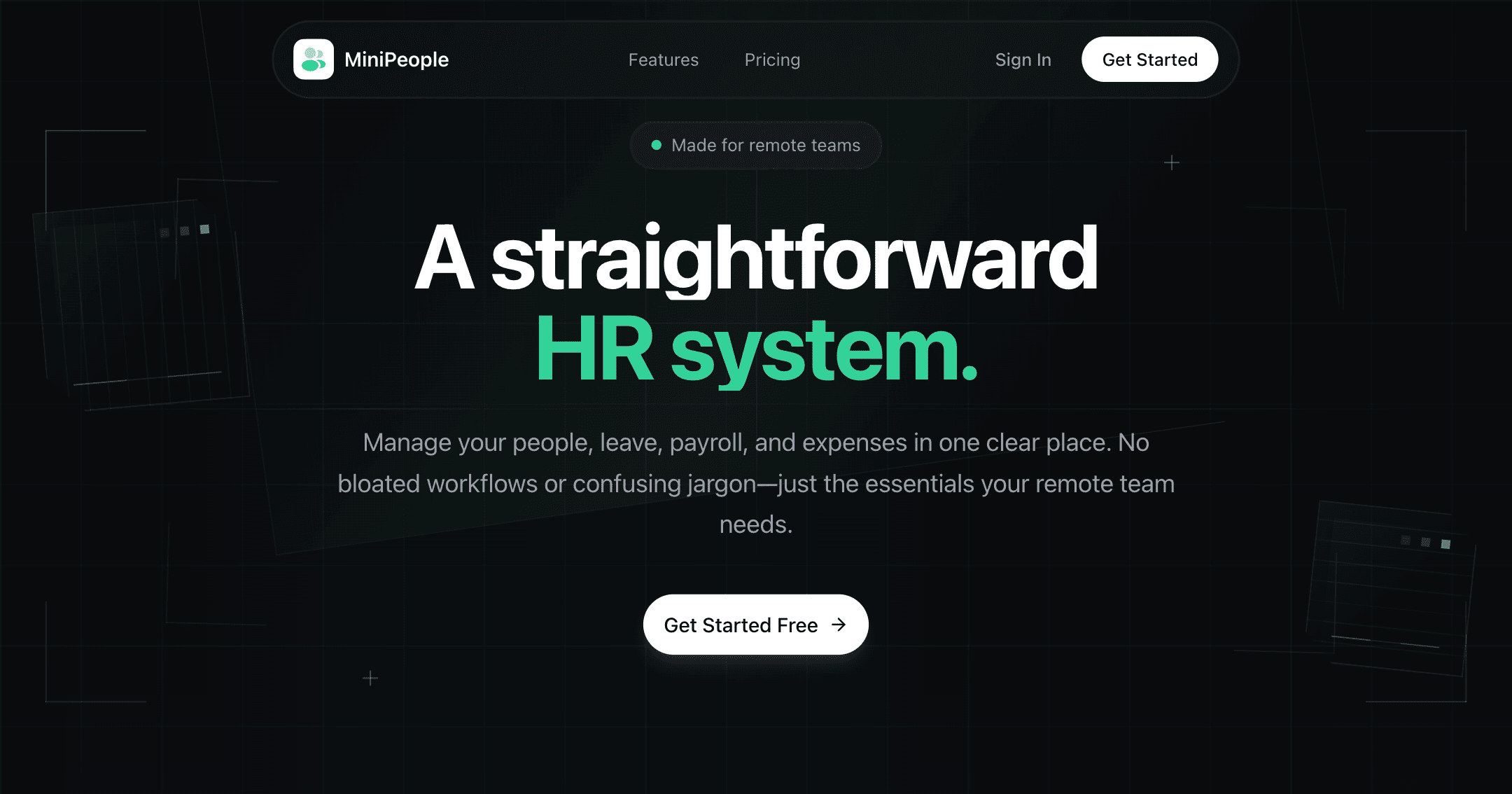 MiniPeople - Simple HR Management for Small Teams | Employee Management ...